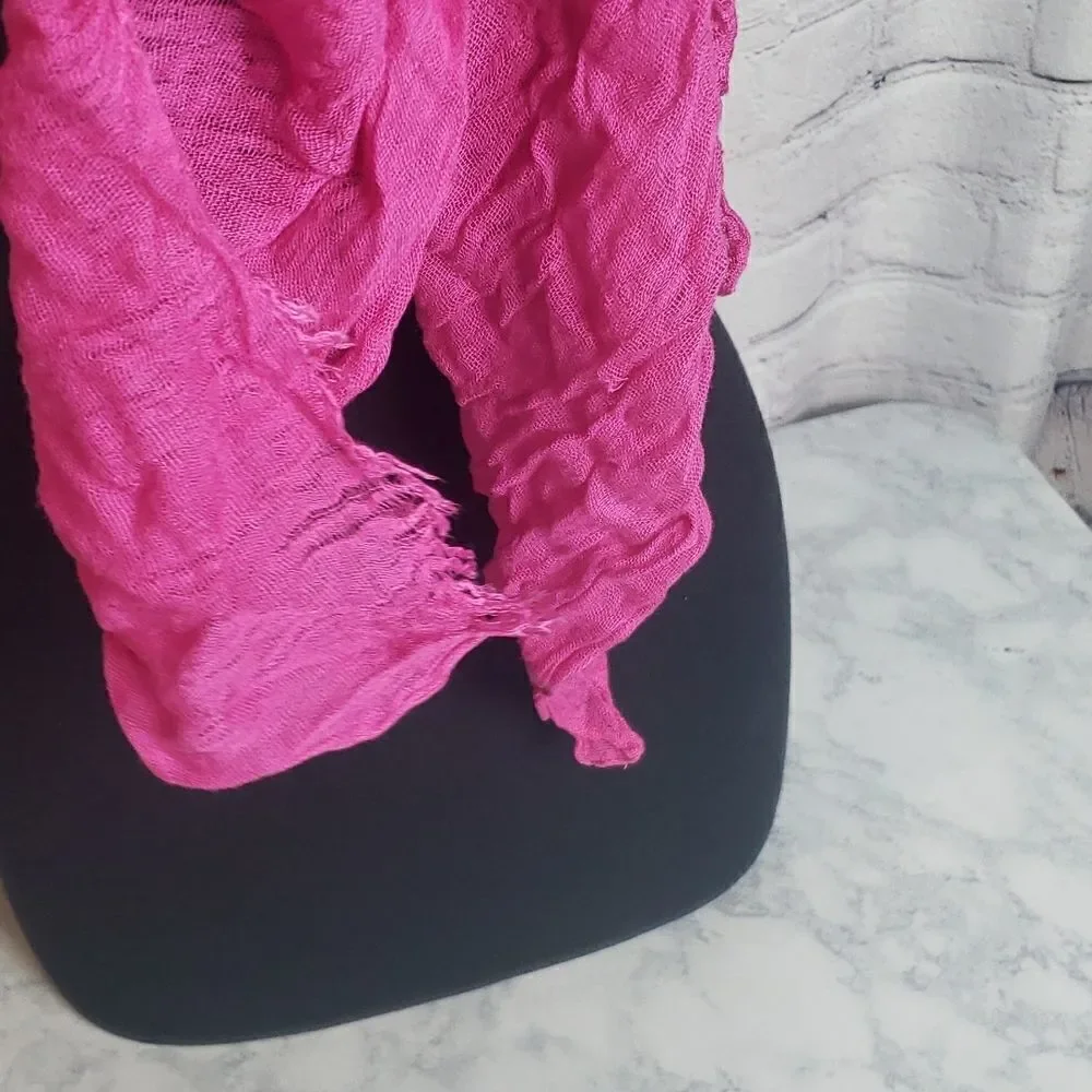 Pink Scarf  - Picture 3 of 5
